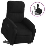 thumbnail of vidaXL Relaxsessel mit Aufstehhilfe Schwarz Mikrofasergewebe