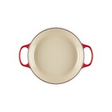 thumbnail of Kasserolle aus Gusseisen, taubengrau emailliert, Fassungsvermögen 4 l