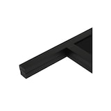 thumbnail of METRO PROFESSIONAL Stop-trottoir, bois de pin/métal, 69 x 71 x 122 cm, noir