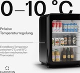 thumbnail of Audrey Evo Getränkekühlschrank | Retro-Design | Glastür | 65 L | EEK C Schwarz