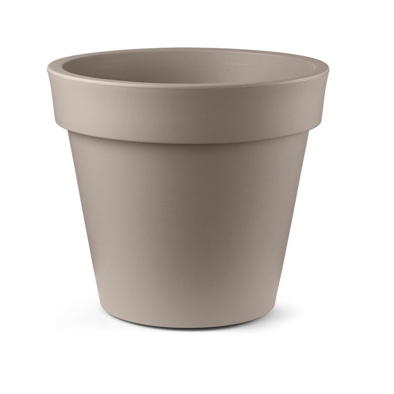Lyxo Design - Vaso Gigante da Esterno - Serie Aria in Polietilene colore Ambra 80x75 cm (d x h) VA350-0800M1-120NA