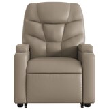 thumbnail of vidaXL Massagesessel mit Aufstehhilfe Cappuccino-Braun Kunstleder