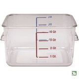 thumbnail of Récipient peu encombrant 3,8 litres, Rubbermaid, VB 006304, Transparent