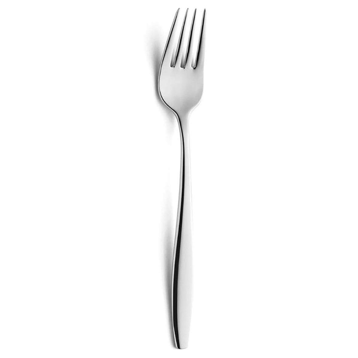 12 Stück Amefa Florence Menügabeln. Zierlich fließendes Design, 20(L)cm