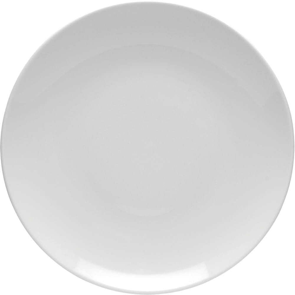 Lubiana Set 6 Teller flach, Serie Hotel, weiß, Ø 250 mm