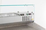 thumbnail of Aufsatzvitrine Albon | 1/3 GNx6 | HxBxT 43,5x140x39,5cm + CHEFGASTRO Geschirrtuch