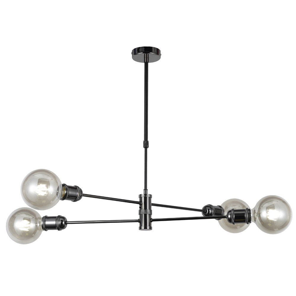 Colgante Horizon Grafito 4 Luces