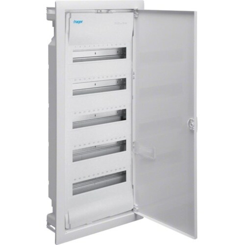 Hager Volta UP-Verteiler IP30 mit Tür 60 PLE 5-reihig