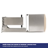 thumbnail of Louis Tellier - Appareil à raclette - Brézière® Bron Coucke 230V 850W, Inox poignées bois - BREZ01NX