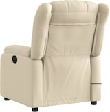 thumbnail of vidaXL Massage-Relaxsessel, cremefarbener Stoff
