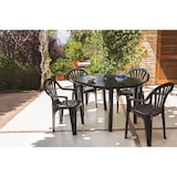 thumbnail of garbar OLOT Ovaler Tisch Outdoor 140x90 Weiß