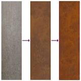 thumbnail of vidaXL Platte Boomringen 5 pcs Bruin Ø50 / 80 cm Cortenstaal