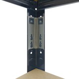thumbnail of shelfplaza HOME 155x60x30 cm Schwerlastregal in blau mit 6 Böden und 145 kg Traglast pro Boden