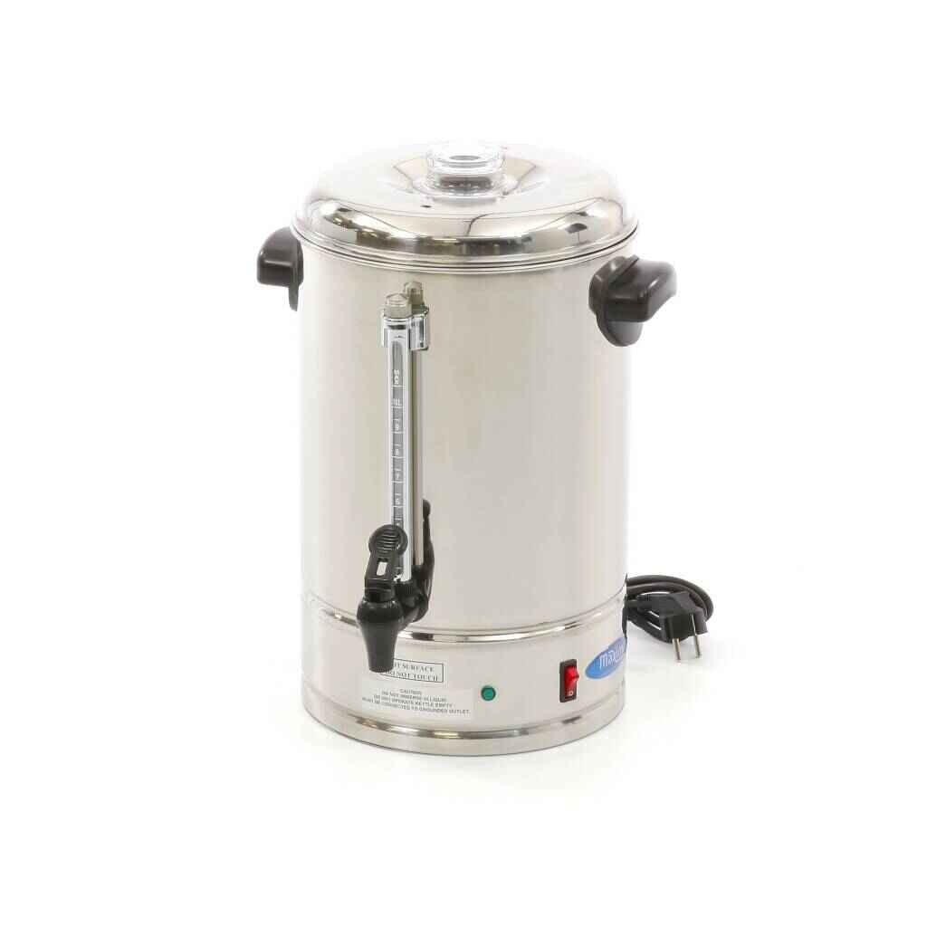 Percolateur à café - 10 L - 80 tasses - filtre à café amovible