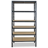 thumbnail of shelfplaza HOME 230x70x50 cm Schwerlastregal in anthrazit mit 6 Böden und 145 kg Traglast pro Boden