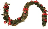 thumbnail of LED Tannengirlande 270cm Weihnachtsdeko Weihnachtsgirlande Girlande Türgirlande  rot