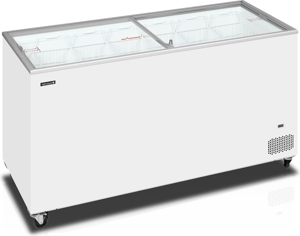 TEFCOLD Eiscrem-Gefriertruhen IC501SC 491l Weiß