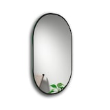 thumbnail of Espejo de Pared Ovalado Negro | Espejo Decorativo Oval | Espejo de Baño Ovalado | Reversible | 55 x 80cm - Negro