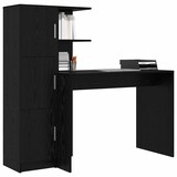 thumbnail of vidaXL Schreibtisch 2 pcs Schwarz Eichen-Optik