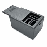 thumbnail of 2x Mehrwegshipper mit Deckel aus EPP Akkuversion 600 x 400 x 347 mm 33 Liter