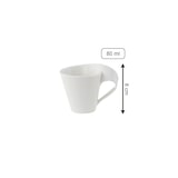 thumbnail of Villeroy & Boch NewWave Espressotasse mit Untertasse 80 ml 6er Set