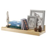 thumbnail of Wandregal Massivholz Kiefer Fotoleiste für Bilder Bücher und Deko 90.82-11