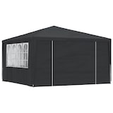 thumbnail of vidaXL Partytent met zijwanden professioneel 90 g/m² 4x4 m antraciet