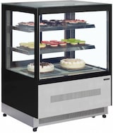 thumbnail of TEFCOLD Display-Backwarentheke LPD900F/BLACK 275l Edelstahl / Glas