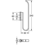 thumbnail of Grohe Reserve-Toilettenpapierhalter SELE