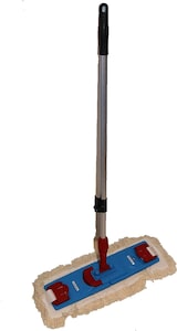 thumbnail of CleanSV Mop Set Lamo Laschenmop 50 cm, 1 Lamo Laschenmophalter, 1 Laschenmopp und Teleskopstiehl