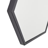 thumbnail of LOFT42 Wandspiegel  Zeshoek Large - Zwart - 58x50