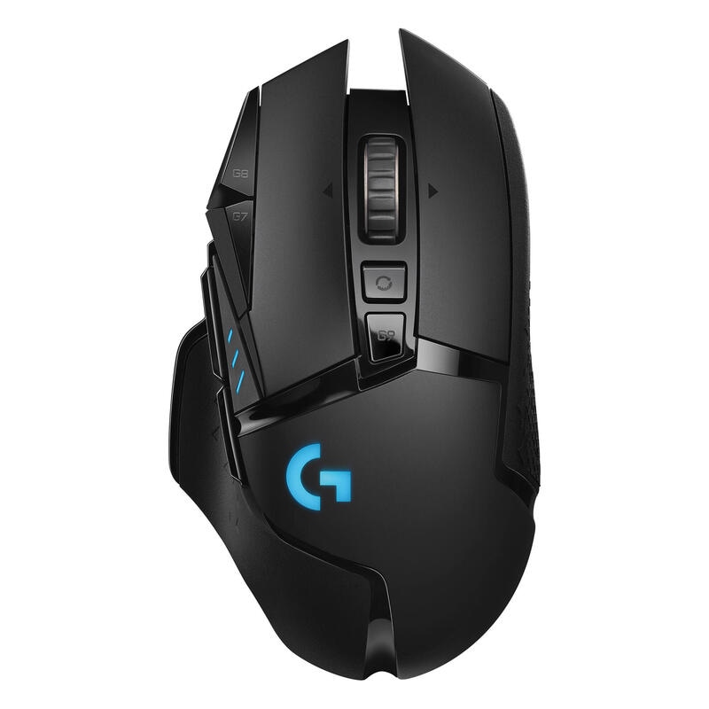 Logitech g502 lightspeed, souris de jeux sans fil souris lightsync