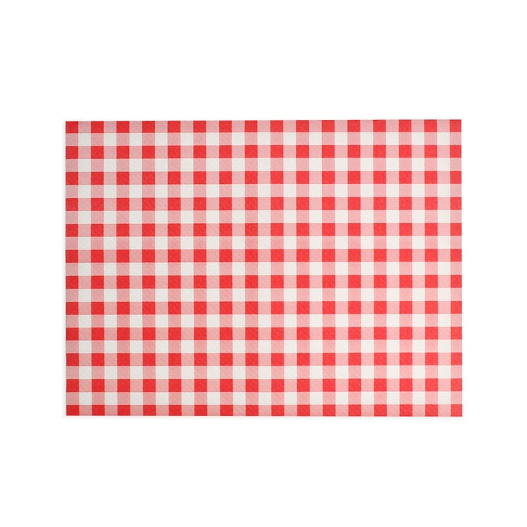 MONOUSO - Tovaglietta di Carta "Vichy" 30x40cm 40g/m² (500 Pezzi)