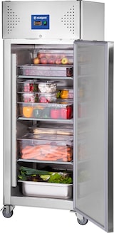 thumbnail of Stalgast Edelstahl Kühlschrank mit Rädern, Serie Starline, GN 2/1