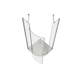 thumbnail of Box Doccia Semicircolare H195cm Anta Battente Cristallo 8mm - 80x80