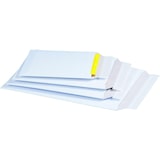 thumbnail of 100x Vollpappe-Versandtasche 235x308mm stabile Vollpappe Selbstklebeverschluss A4 weiß