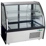 thumbnail of Vetrina refrigerata da banco con vetro curvo mm 873x580x670h. Temperatura +2°/+8°C