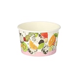 thumbnail of 500 Eisbecher, Pappe rund 150 ml Ø 9,2 cm · 5 cm "Früchte"