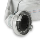 thumbnail of EBERTH Manguera plana con acoplamiento Storz 52-C, longitud de 30 m, diámetro de 2 pulgadas, manguera de tejido, manguera industrial