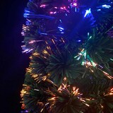 thumbnail of vidaXL Künstlicher Weihnachtsbaum Schlank mit Ständer 150 cm Glasfaser