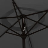 thumbnail of Parasol Anthracite 200x224 cm Aluminium Modèle Outdoor Orion Plus