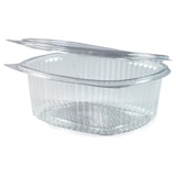thumbnail of 250x Feinkostbecher oval klar mit Deckel 250 ml (PET)