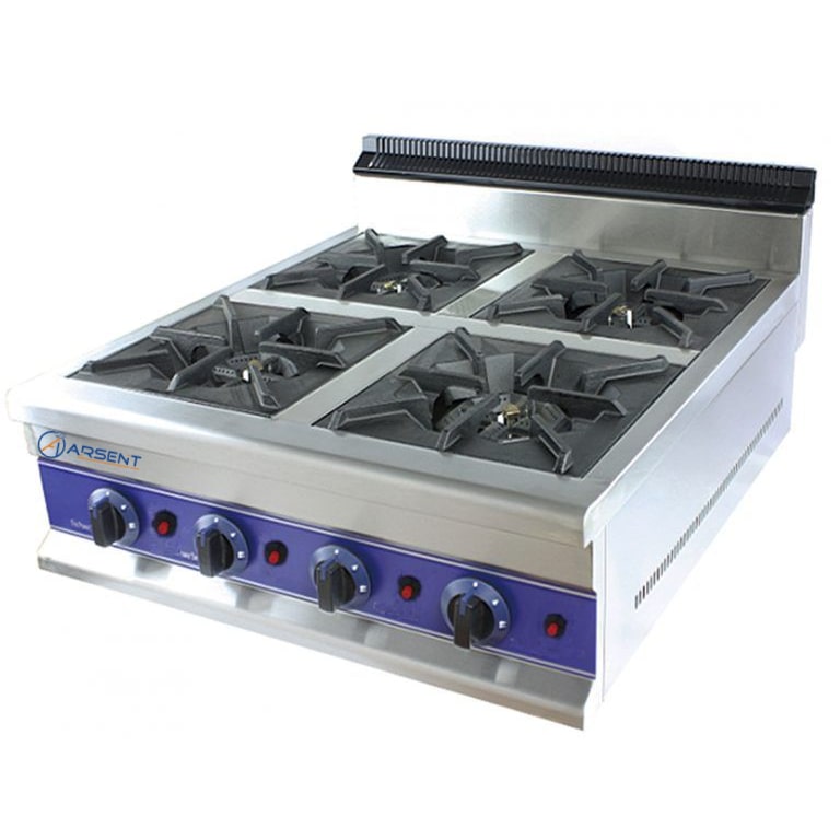 Fogão de bancada a gás 4 QUEIMADORES