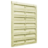 thumbnail of Puerta de valla madera de pino impregnada verde 100x125 cm