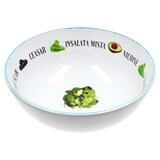 thumbnail of Salatschale Ø 26,5cm 2,5L Porzellan-Servierschale mit Dekor Obstschale