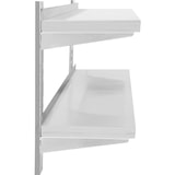 thumbnail of Royal Catering Mensola in acciaio inox – 2 ripiani – 80 cm