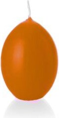 thumbnail of Kerzen Eikerzen glatt getaucht Mango, 90 x 60 mm, 6 Stück
