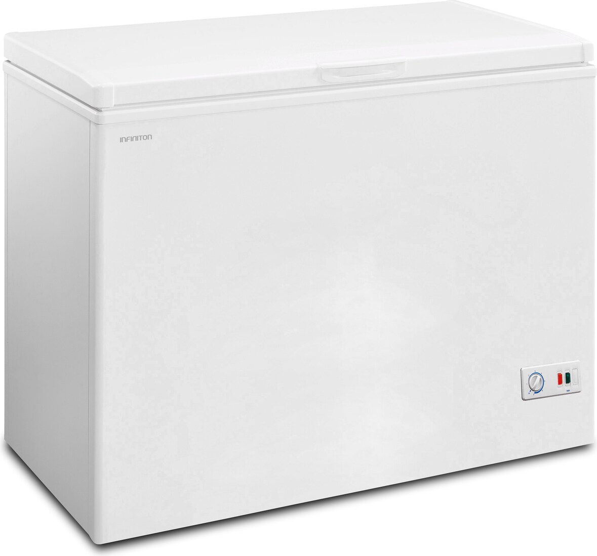Arcón Congelador Infiniton CH-A291B, 291 L, Ciclico, Blanco F