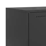 thumbnail of vidaXL Sideboard Schwarz 68,5x38,5x107 cm Stahl