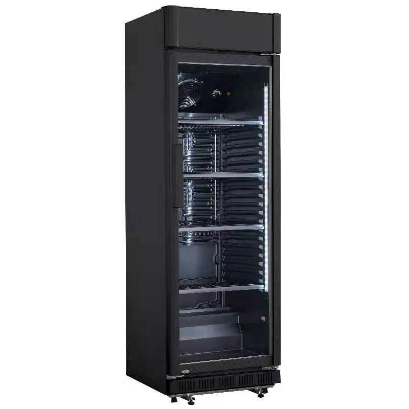 METRO Professional Frigorífico de bebidas GSC2360CB, 62 x 64.6 x 193.5 cm, 347 L, preto